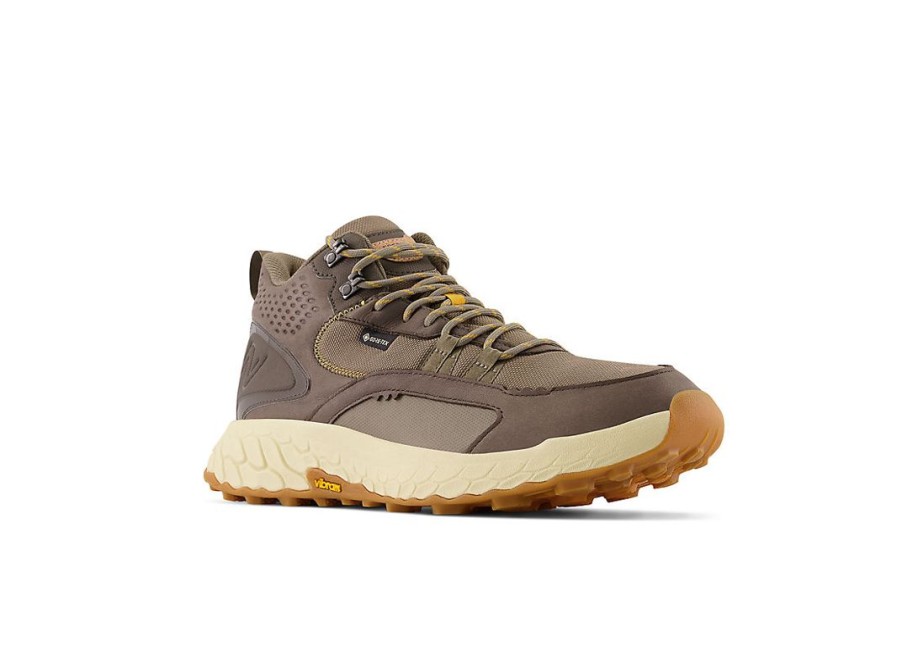 Men New Balance Running | Fresh Foam X Hierro Mid Gore-Tex® Wren With Bungee And Golden Hour