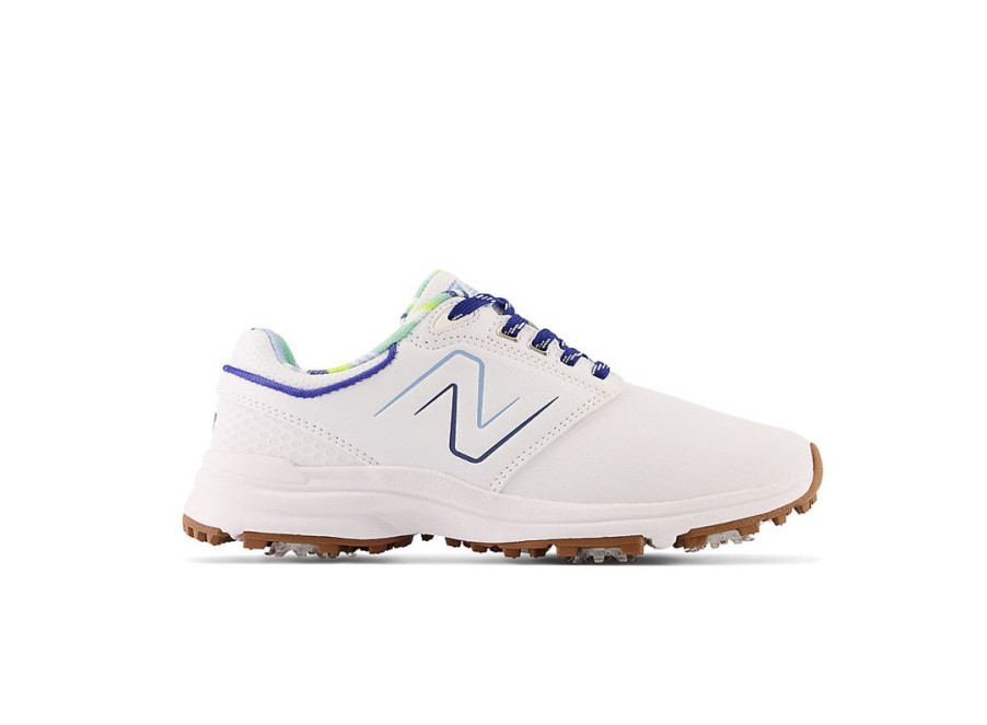 Women New Balance Golf | Brighton Golf Shoes White With Blue