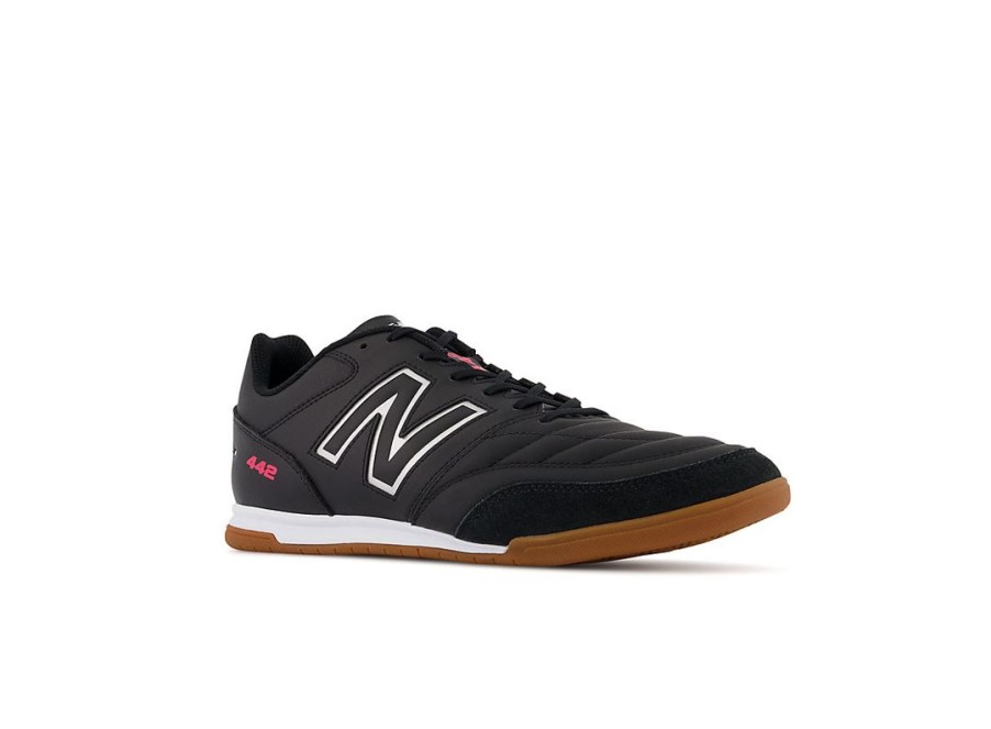 Men New Balance Soccer | 442 V2 Team In Black With White