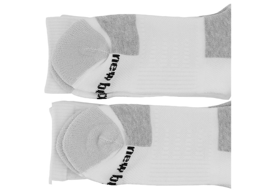 Men New Balance Socks | Cushioned Crew Socks 6 Pack White