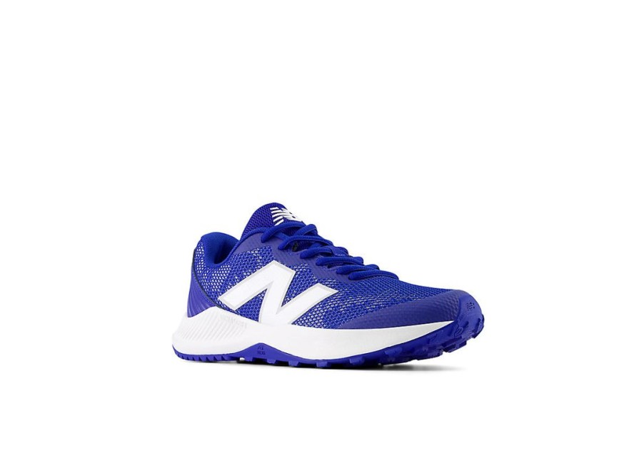 Kid New Balance Big Kids | Dynasoft 4040V7 Youth Turf-Trainer Team Royal With Optic White