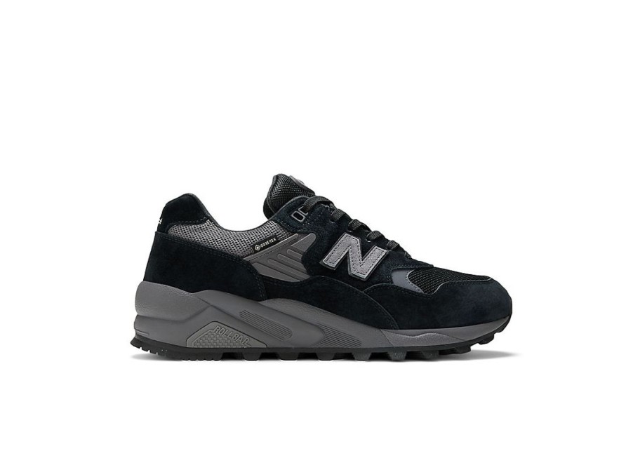 Men New Balance Lifestyle | 580 Black With Magnet And Grey Matter