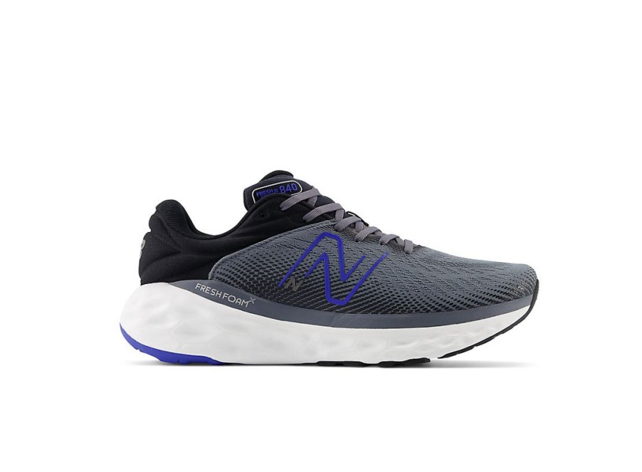 Men New Balance Running | Fresh Foam X 840V1 Castlerock With Marine Blue And Black