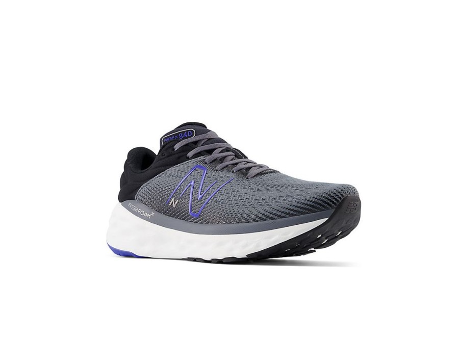 Men New Balance Running | Fresh Foam X 840V1 Castlerock With Marine Blue And Black