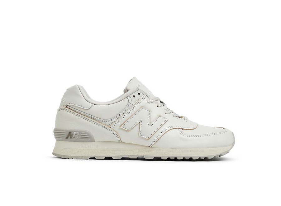 Men New Balance Lifestyle | Made In Uk 576 Contemporary Luxe Light Grey With Moonbeam And Pumice Stone