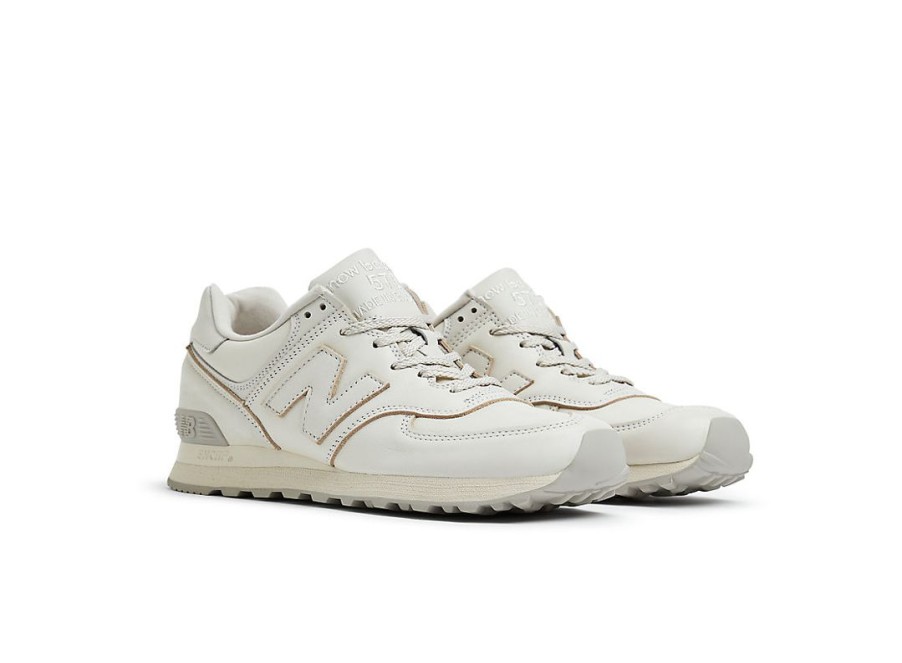 Men New Balance Lifestyle | Made In Uk 576 Contemporary Luxe Light Grey With Moonbeam And Pumice Stone