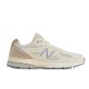 Men New Balance Lifestyle | Made In Usa 990V4 Limestone With White