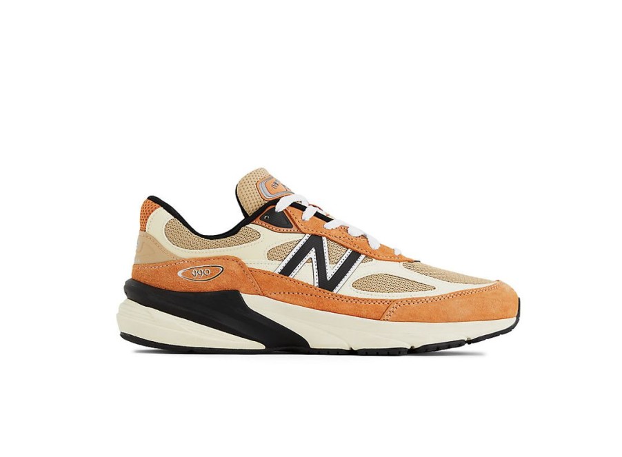 Men New Balance Lifestyle | Made In Usa 990V6 Sepia With Orange