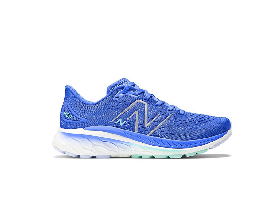 Women New Balance Running | Fresh Foam X 860V13 Bright Lapis With Bright Mint And Starlight