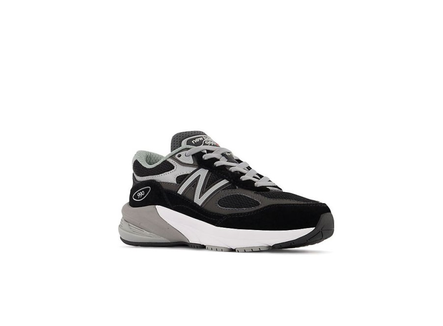 Kid New Balance Little Kids | Fuelcell 990V6 Black With Silver