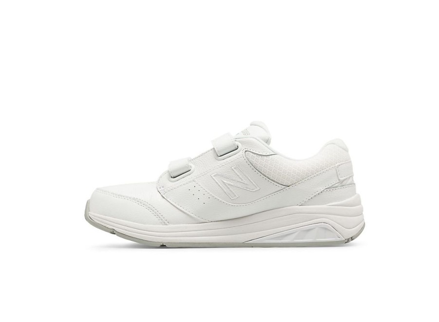 Women New Balance Walking | Hook And Loop Leather 928V3 White