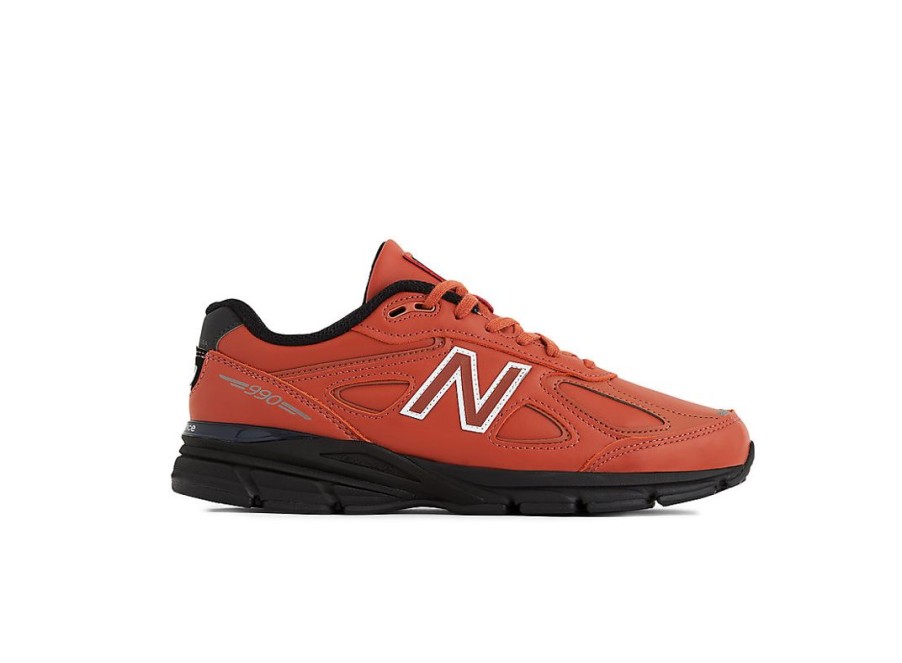 Men New Balance Lifestyle | Made In Usa 990V4 Mahogany With Black