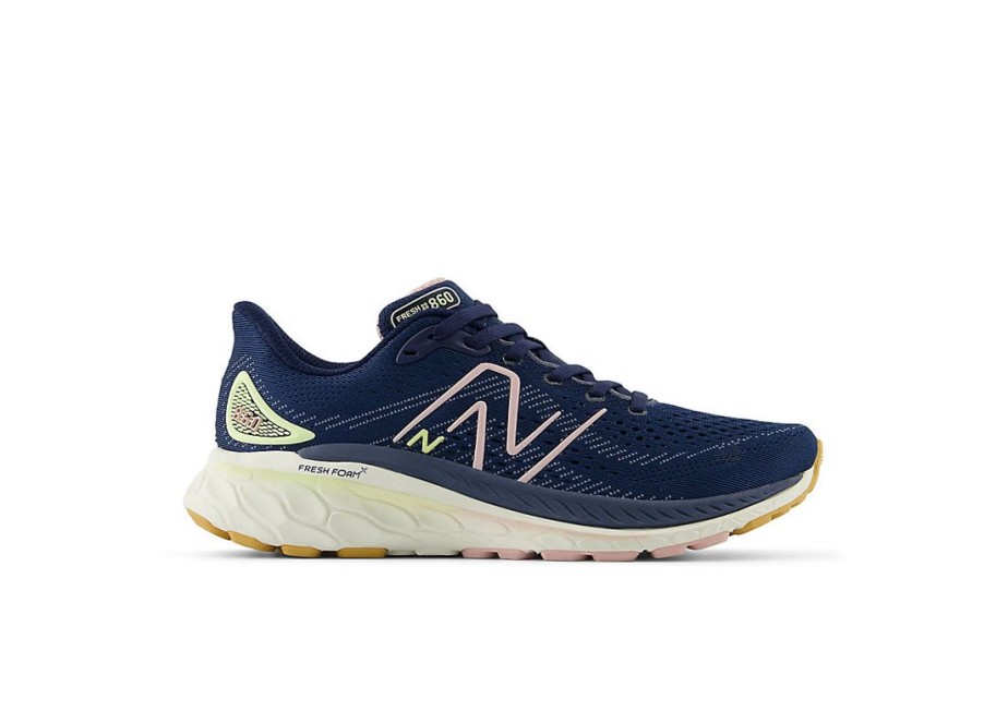 Women New Balance Running | Fresh Foam X 860V13 Nb Navy With Orb Pink And Vintage Indigo