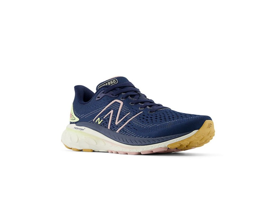 Women New Balance Running | Fresh Foam X 860V13 Nb Navy With Orb Pink And Vintage Indigo